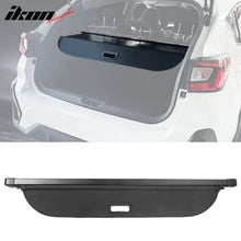 Load image into Gallery viewer, 2024-2025 Subaru Crosstrek Impreza Black Trunk Cargo Cover PVC Aluminu