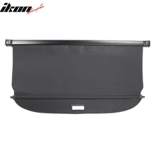 Load image into Gallery viewer, 2022-2024 Toyota Corolla Cross Black Rear Cargo Cover PVC Aluminum Rod
