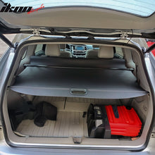 Load image into Gallery viewer, 2014-2019 Toyota Highlander Black Tonneau Cargo Cover Vinly Aluminum