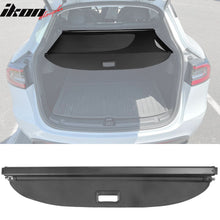 Load image into Gallery viewer, 2020-2022 Tesla Model Y CF Texture Style Retractable Trunk Cargo Cover