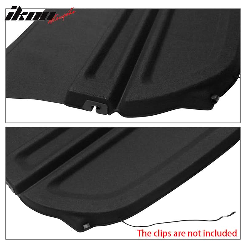2009-2011 Honda Fit Non Retractable Rear Cargo Cover Tonneau Shield