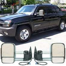 Load image into Gallery viewer, 2003-2007Â Silverado Towing Mirrors Power Heated Signal Light Chrome
