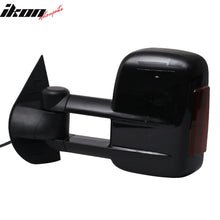 Load image into Gallery viewer, 2007-2014 Silverado Sierra Tow Mirrors Power Heated Signal Light 2PC