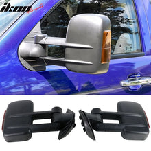Load image into Gallery viewer, 2007-2014Â Silverado Sierra Tow Mirrors Power Heated Signal Light Set