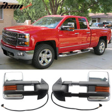 Load image into Gallery viewer, 2007-2014Â  Silverado Towing Mirror Power Heat Signal Arrow Clear Light