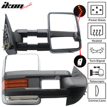 Load image into Gallery viewer, 2007-2014Â  Silverado Towing Mirror Power Heat Signal Arrow Clear Light