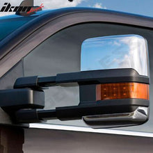 Load image into Gallery viewer, 1988-1998 C1500 Tow Mirrors Power Turn Signal Arrow Lamp Chrome