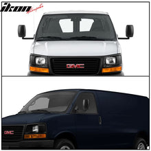 Load image into Gallery viewer, 2003-2017Â Chevy Express GMC Savana Side View Tow Mirrors Textured