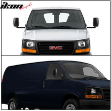 Load image into Gallery viewer, 2003-2017Â Chevy Express GMC Savana Side View Towing Mirror Textured