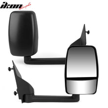 Load image into Gallery viewer, 2003-2017Â Chevy Express GMC Savana Side View Towing Mirror Textured