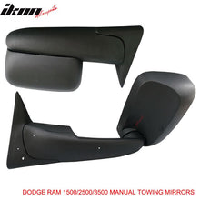 Load image into Gallery viewer, 1994-2001Â Dodge Ram 1500 1994-2002 2500 3500 Towing Mirrors &amp;Bracket