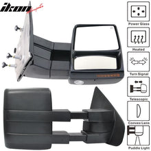 Load image into Gallery viewer, 2007-2014Â F150 Tow Mirrors Power Heated Turn Signal Puddle Light 2PC