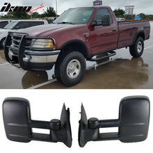Load image into Gallery viewer, 1997-2004 Ford F150 F250 Side Towing Tow Mirrors Manual Non-Heated
