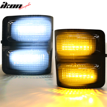 Load image into Gallery viewer, 2008-2016Â Ford F250 F350 F450 F550 Towing Mirrors Side LED Lights