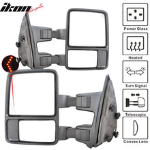 Load image into Gallery viewer, 2008-2015 F250 F550 Towing Mirrors Power Heated Signal Arrow Lamp