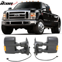 Load image into Gallery viewer, 2008-2015Â F250 Towing Tow Mirrors Power Heated Signal Arrow Light