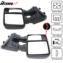 Load image into Gallery viewer, 2008-2015Â F250 Towing Tow Mirrors Power Heated Signal Arrow Light