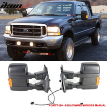 Load image into Gallery viewer, 1999-2015 Ford F250 F550 Tow Towing Mirrors Manual Pair