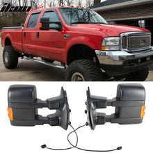 Load image into Gallery viewer, 1999-2015Â Ford F250 F350 F450 F550 Super Duty Rear View Towing Mirrors