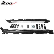 Load image into Gallery viewer, 2011-2017 BMW X3 F25 Black Silver 2PCS Running Boards Side Step Bars