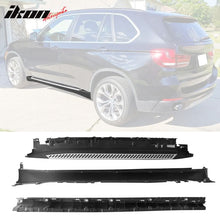 Load image into Gallery viewer, 2014-2018 BMW X5 F15 OEM Style Silver Black Running Boards Aluminium
