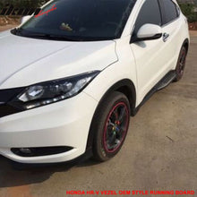 Load image into Gallery viewer, 2014-2018 Honda Vezel HRV OE Style Black Running Boards Aluminum ABS