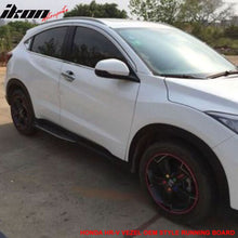 Load image into Gallery viewer, 2014-2018 Honda Vezel HRV OE Style Black Running Boards Aluminum ABS