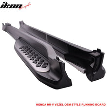 Load image into Gallery viewer, 2014-2018 Honda Vezel HRV OE Style Black Running Boards Aluminum ABS
