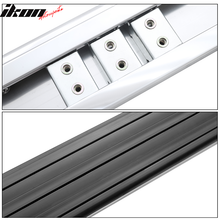 Load image into Gallery viewer, 2016-2022 Honda Pilot V2 Style Black Chrome Running Board Aluminum ABS