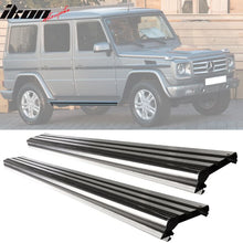 Load image into Gallery viewer, 2002-2005 Mercedes Benz G500 G55 OE Polish Aluminum Running Boards