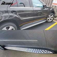 Load image into Gallery viewer, 2006-2011 Benz W164 ML320 ML350 ML550 OE Silver Running Board Aluminum