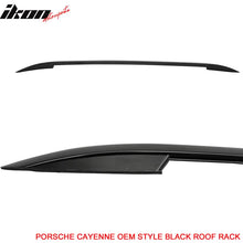 Load image into Gallery viewer, 2011-2016 Porsche Cayenne OE Style Black Roof Rack Cross Bar Aluminum
