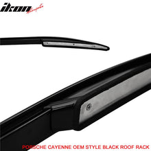Load image into Gallery viewer, 2011-2016 Porsche Cayenne OE Style Black Roof Rack Cross Bar Aluminum
