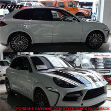 Load image into Gallery viewer, 2011-2016 Porsche Cayenne OE Style Black Roof Rack Cross Bar Aluminum