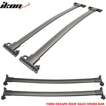 Load image into Gallery viewer, 2008-2012 Ford Escape OE Style Black Roof Racks Cross Bars Aluminum