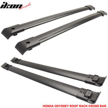 Load image into Gallery viewer, 2005-2010 Honda Odyssey Van OE Black Top Roof Rack Cross Bar Aluminum