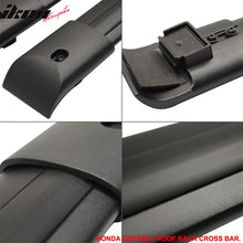 Load image into Gallery viewer, 2005-2010 Honda Odyssey Van OE Black Top Roof Rack Cross Bar Aluminum