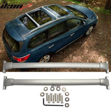 Load image into Gallery viewer, 2013-2020 Nissan Pathfinder OE Silver Roof Rack Cross Bar Aluminum