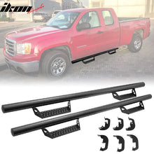 Load image into Gallery viewer, 2007-2018 Chevy Silverado Extended Cab BCT Style Black Running Boards