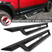Load image into Gallery viewer, 2009-2023 Dodge Ram 2500 3500 IKON V1 Black Running Boards Solid Steel