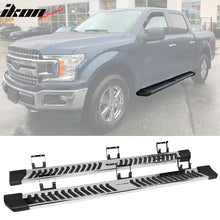 Load image into Gallery viewer, 2015-2023 Ford F-150 Super Crew Cab V Running Boards Side Step Bars