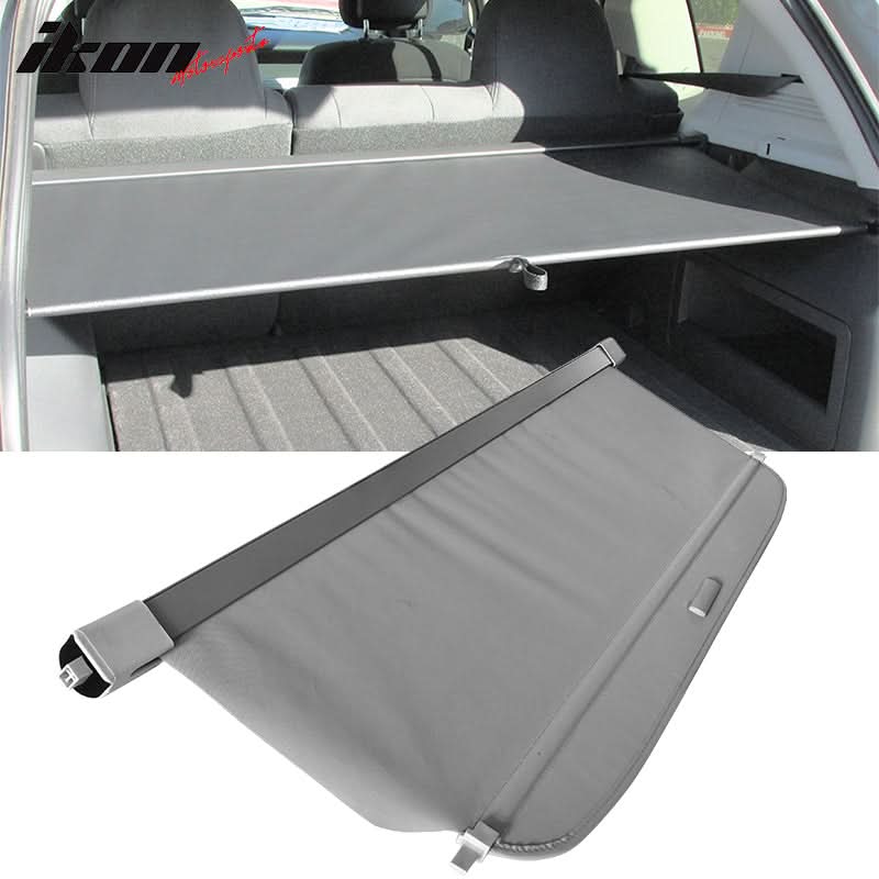 2007-2017 Jeep Compass Patriot Tonneau Cargo Cover Retractable Shade