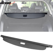 Load image into Gallery viewer, 2019-2024 Toyota RAV4 &amp; RAV4 Prime Black Cargo Cover Vinly Aluminum