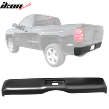 Load image into Gallery viewer, 2007-2013 Chevy Silverado 1500 2500 3500 Black Rear Roll Pan Fleetside