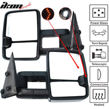 Load image into Gallery viewer, 2003-2007Â Silverado Towing Mirror Power Heat Signal Arrow Clear Light