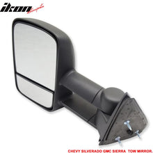 Load image into Gallery viewer, 1999-2007Â Chevyado GMC Sierra Side View Towing Mirror Manual