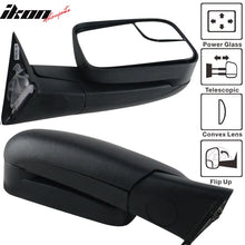 Load image into Gallery viewer, 1994-2002Â Ram 1500 2500 3500 Towing Side View Tow Mirrors Power 2PC