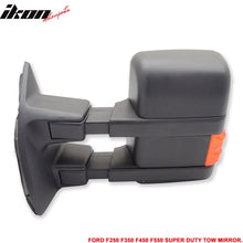 Load image into Gallery viewer, 2003-2007Â Ford F250 Side View Tow Mirrors Ext Power Heated Turn Light