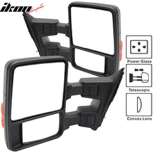 Load image into Gallery viewer, 1999-2007Â F250 Side View Towing Mirror Power Dual Arm Pair Non Heated