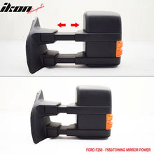 Load image into Gallery viewer, 2003-2007Â Ford F250 Side View Tow Mirrors Ext Power Heated Turn Light